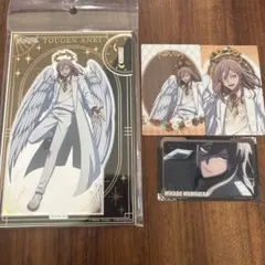 桃源暗鬼 天使と悪魔 箔押しアクリルスタンド クリアカード 桃寺神門