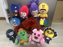 Brawl Stars ブロスタ　ぬいぐるみ 11体セット　公式 Brawl Stars ブロスタ ぬいぐるみ 11体セット 公式 Brawl Stars