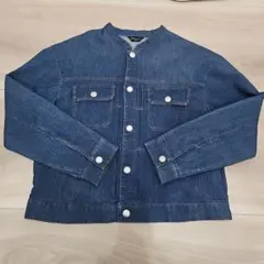 COMME CA ISM　ジャージーデニムブルゾン　Gジャン　150cm