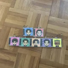 三代目JSB キャラクターイラスト キーホルダー 7個セット