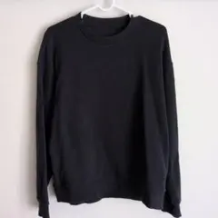 無印良品 クルーネックスウェット ネイビーのサムネイル