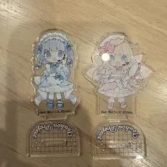 【2体】東方Project ダイソー アクリル リリーホワイト 咲夜 煮込らし化