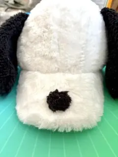 usjスヌーピー犬耳付きふわふわ帽子
