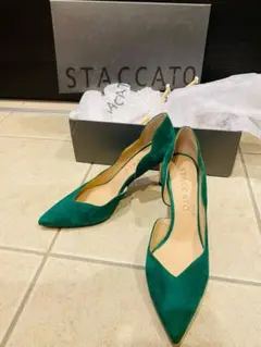 【美品】スエードパンプス STACCATO スタッカートのサムネイル