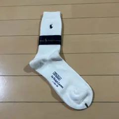 新品未使用Polo by Ralph Lauren ホワイトソックス 24-26