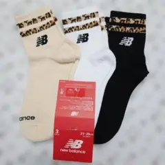 【新品】③　レディース　ニューバランス　ソックス　3点セット