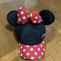 アメリカ　ディズニーランド ミニーマウス キャップ　子供帽子54-57cm