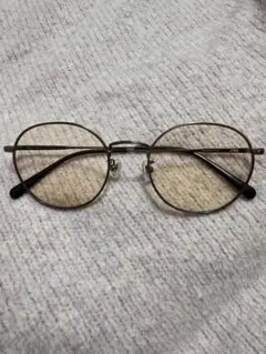 JINS メガネ　カラーレンズ　度なし