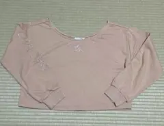 adidas アディダス　オフショルトレーナー