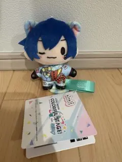 プロセカ　ふわぷちマスコット　ぬいぐるみ　KAITO