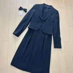 値下げ☆【CU・RO】ブラックワンピーススーツ 礼服　サイズ9A