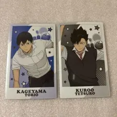 ハイキュー ラウンドワン コラボ ポラショット 影山、黒尾