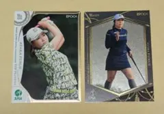 古江彩佳トレカ2枚JLPGA女子ゴルフ