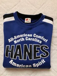 Hanes ノースカロライナ 長袖カットソー
