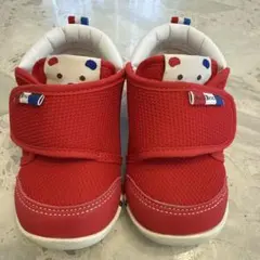 ミキハウス 赤 ファーストシューズ　13.0cm