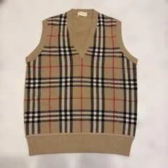 BURBERRY LONDON ウール100% 上質 柔らか ベスト 2025年最新】BURBERRY LONDON レディース ベスト・ジレ