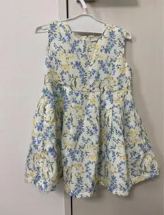 petit main 花柄ワンピース