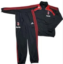 【菅田将暉着用】アディダス ACミラン セットアップ 刺繍ロゴ 上下 Lサイズ