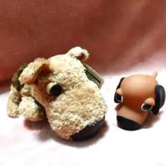 【レア】THE DOG ぬいぐるみ Part9 ＆ ソフビ フィギュア 2点