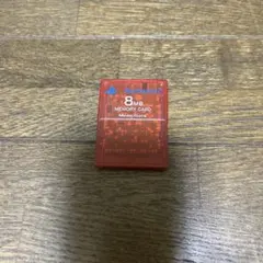 PlayStation 2 メモリーカード 8MB 赤