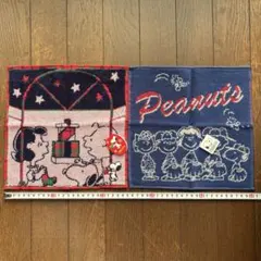 SNOOPY スヌーピー　ハンドタオル　タオルハンカチ　野球　クリスマス