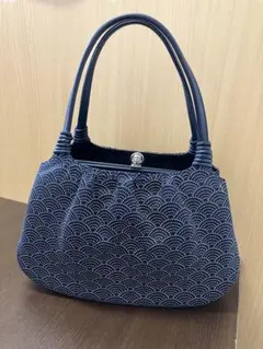 INDENYA 印傳屋 肩掛け可能 ハンドバッグ 総柄 3層式 自立 鹿革 - メルカリ