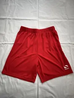 即購入OK Sondico ハーフパンツ　150cm レッド　サッカー　新品
