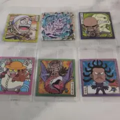 ワンピース大海賊シールウエハース にふぉるめーしょん エネル空島6枚セット