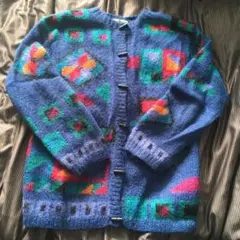 モヘヤ カーディガン