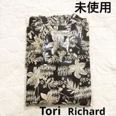 Tori Richard 半袖シャツ ブラック系 L 〜ハワイ製