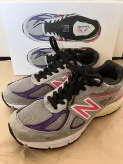 【未使用中古】New Balance M990KT4 kithコラボ２９センチ KITH × New Balance 990V4 