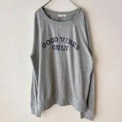 美品 GRAYSON THREADS ロングTシャツ 長袖Tシャツ グレー L