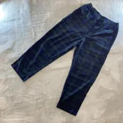 UNIQLO カジュアルパンツ アンクルパンツ チェック柄 M メンズ