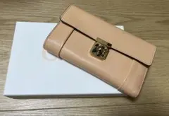 開運金運✨Chloe クロエ 長財布 ホース柄 リトルホース ブラウン