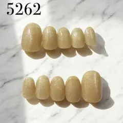 5262★ネイルチップ★ハンド★24枚セット★ショートオーバル