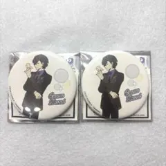 文豪ストレイドッグス 太宰治 コラボカフェ 缶バッチ2点セット