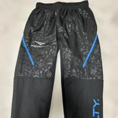PENALTY サッカーピステパンツ Sブラック/ブルーシャカシャカ