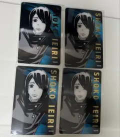 呪術廻戦展　箔押しクリアカード　家入硝子