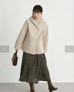 【即購入可】earthmusic&ecology ショートコート