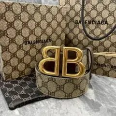 BALENCIAGA GUCCI コラボベルト 箱付き - メルカリ