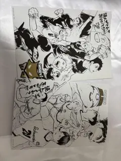 ハイキュー‼︎ イラストカード A4サイズ