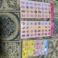 ディズニープリンセス　クレヨンしんちゃん　シール