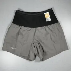 ミズノ マルチポケット ランニングパンツ Sサイズ グレー タグ付未使用品