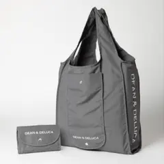DEAN & DELUCA ショッピングバッグ チャコールグレー