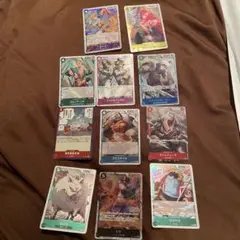 ワンピース カードゲーム ホロカード 11枚セット