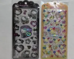 ドロップジュエリーシール　キティ、うさはな