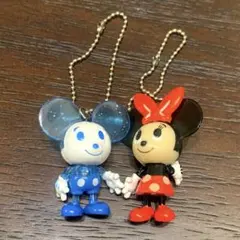 ミニーマウス ミッキーハウス 平成レトロ キーホルダー ディズニー