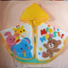 MIKI HOUSE フリース ベビーポンチョ