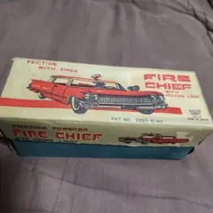 FIRE CHIEF 消防指令車　ICHIKO ブリキ玩具