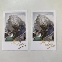 叢雲カゲツ チェキ風カート 箔押し レア にじさんじ